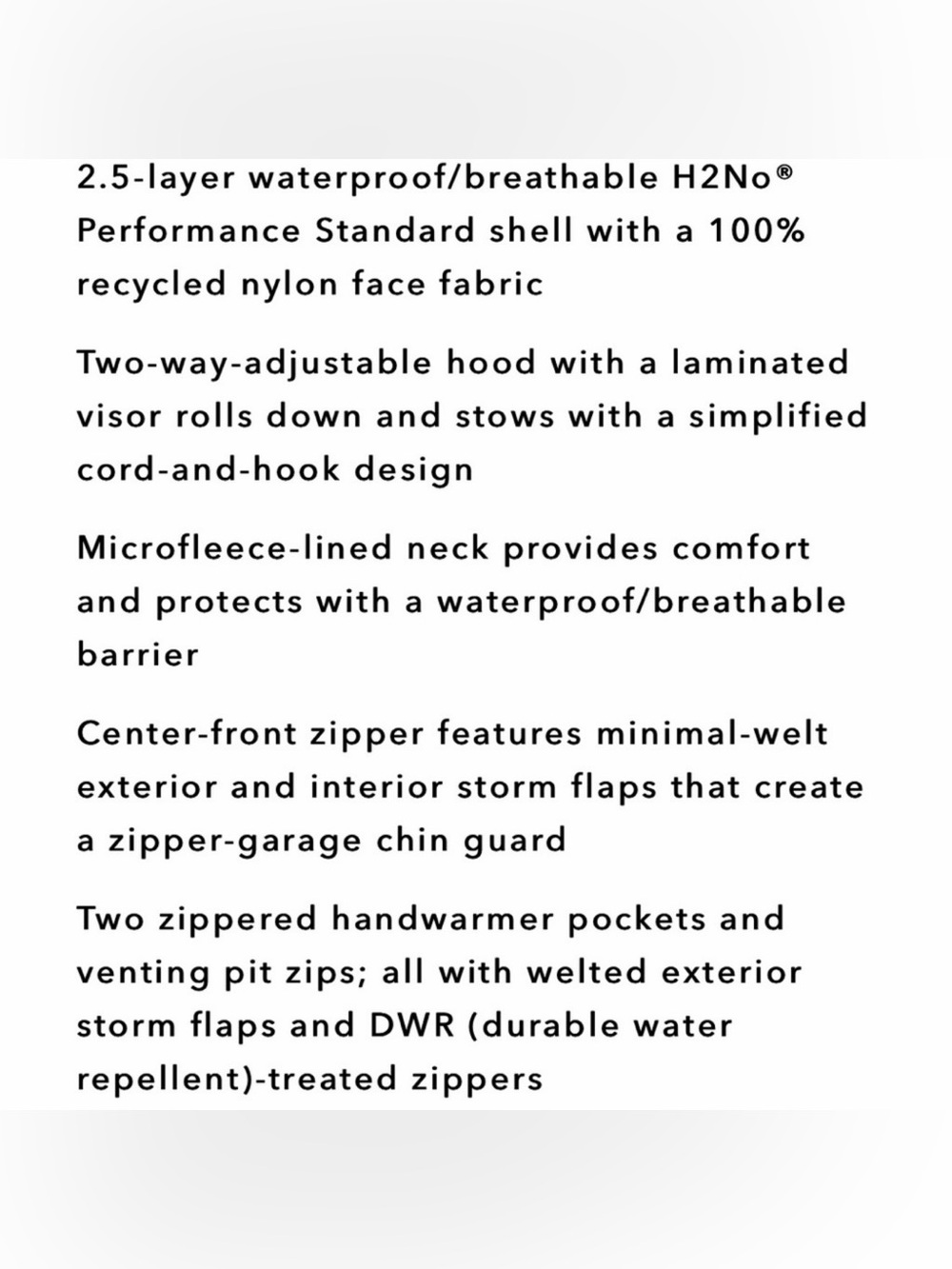 Patagonia Torrentshell 2.5L H2No Rain Jacket - Picture 5 of 16